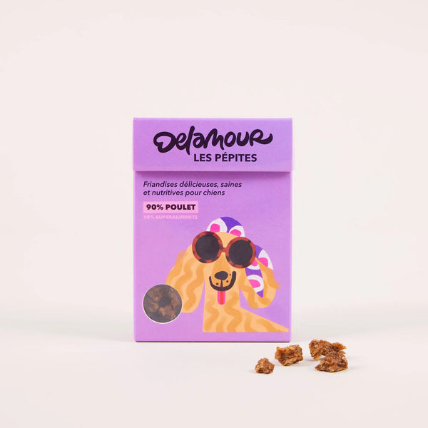Les Péptides Poulet Dog Treats - Fluffy Collective