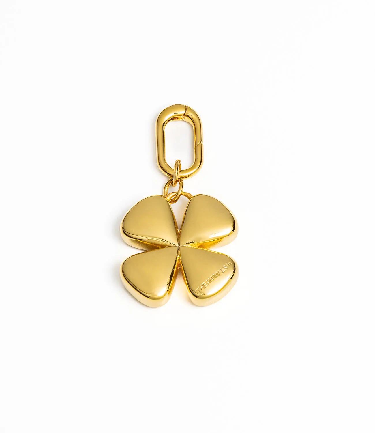 Lucky Clover Charm Gold THEANIMALS