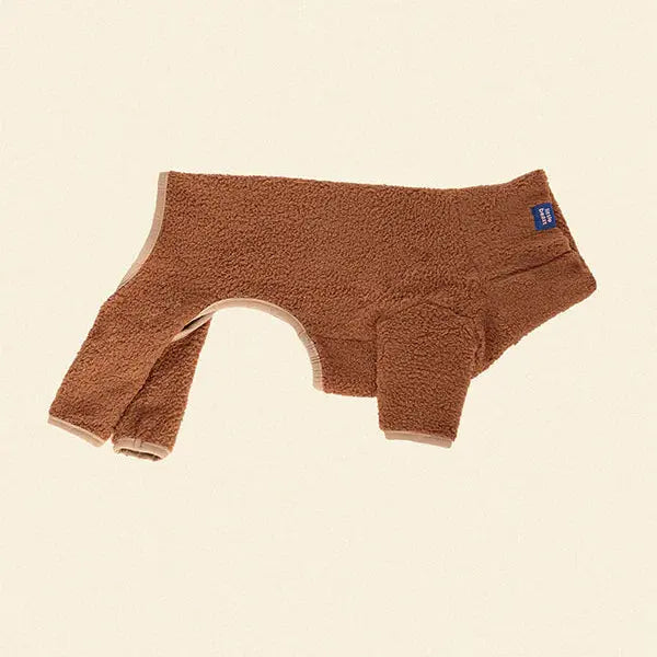 Magic Brownie Fleece Dog Onesie