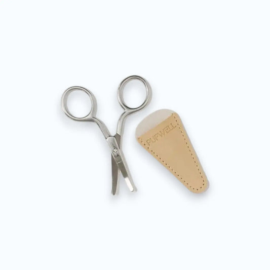 Pupwell Mini Safety Scissor – safety dog grooming scissor with rounded tips, product shot
