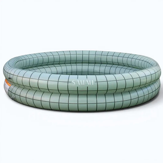 Hello Samah Mint & Moss Inflatable Pool – an ode to the greenery Make a splash this summer with the Mint & Moss Inflatable Pool