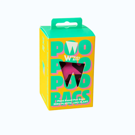 W’ZIS plant-based compostable dog poo bags