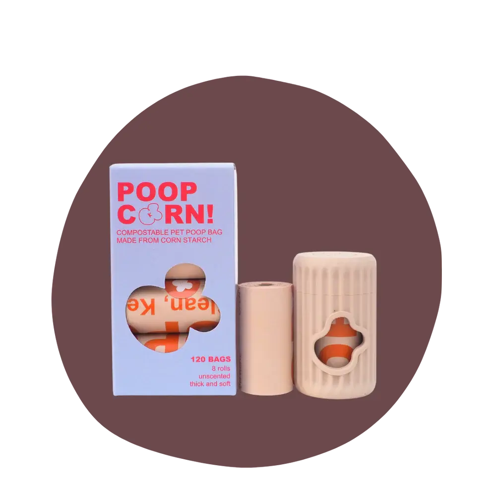 Poopcorn Poopcorn Walk Set – Eco-Friendly Poop Bag Dispenser & Compostable Bag Bundle This thoughtfully curated set includes our bestselling 3D-printed...