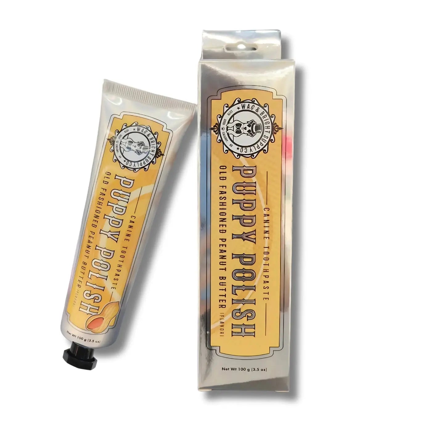 Puppy Polish Toothpaste Peanut Butter - Healthy Teeth – Fluffy Collective
