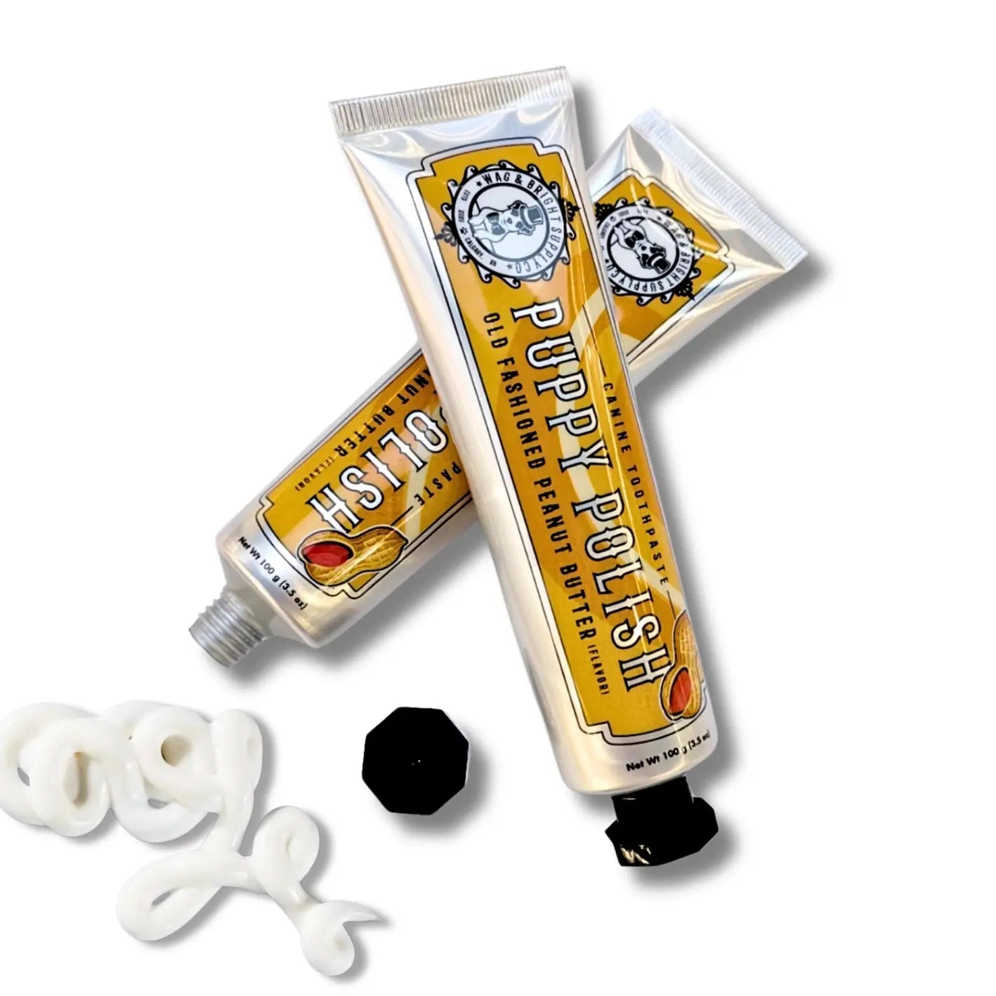 Puppy Polish Toothpaste Peanut Butter - Healthy Teeth – Fluffy Collective