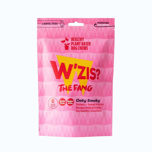 W’ZIS Smoky Dental Fang Chews for Dogs