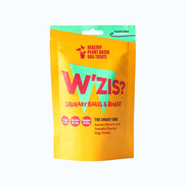 W’ZIS Squeaky Balls & Roast Plant-based Dog Treats