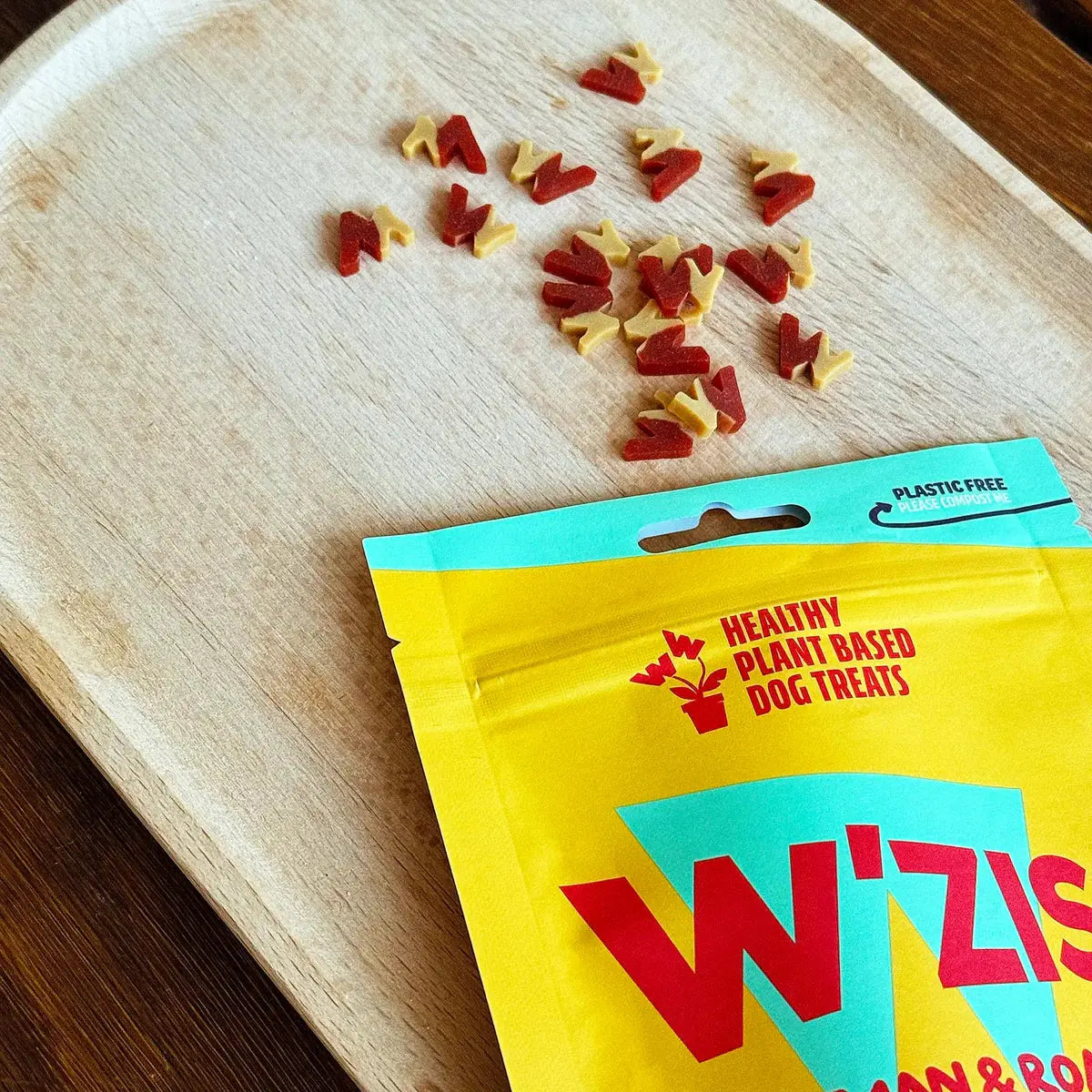 W’ZIS Squeaky Balls & Roast Plant-based Dog Treats