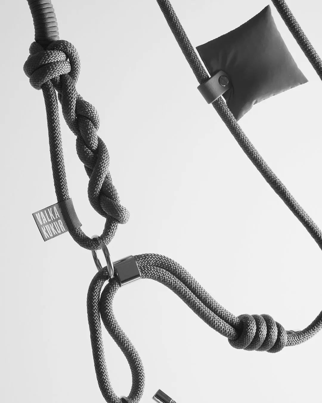 Werewolf Gray Rope Leash - Fluffy Collective