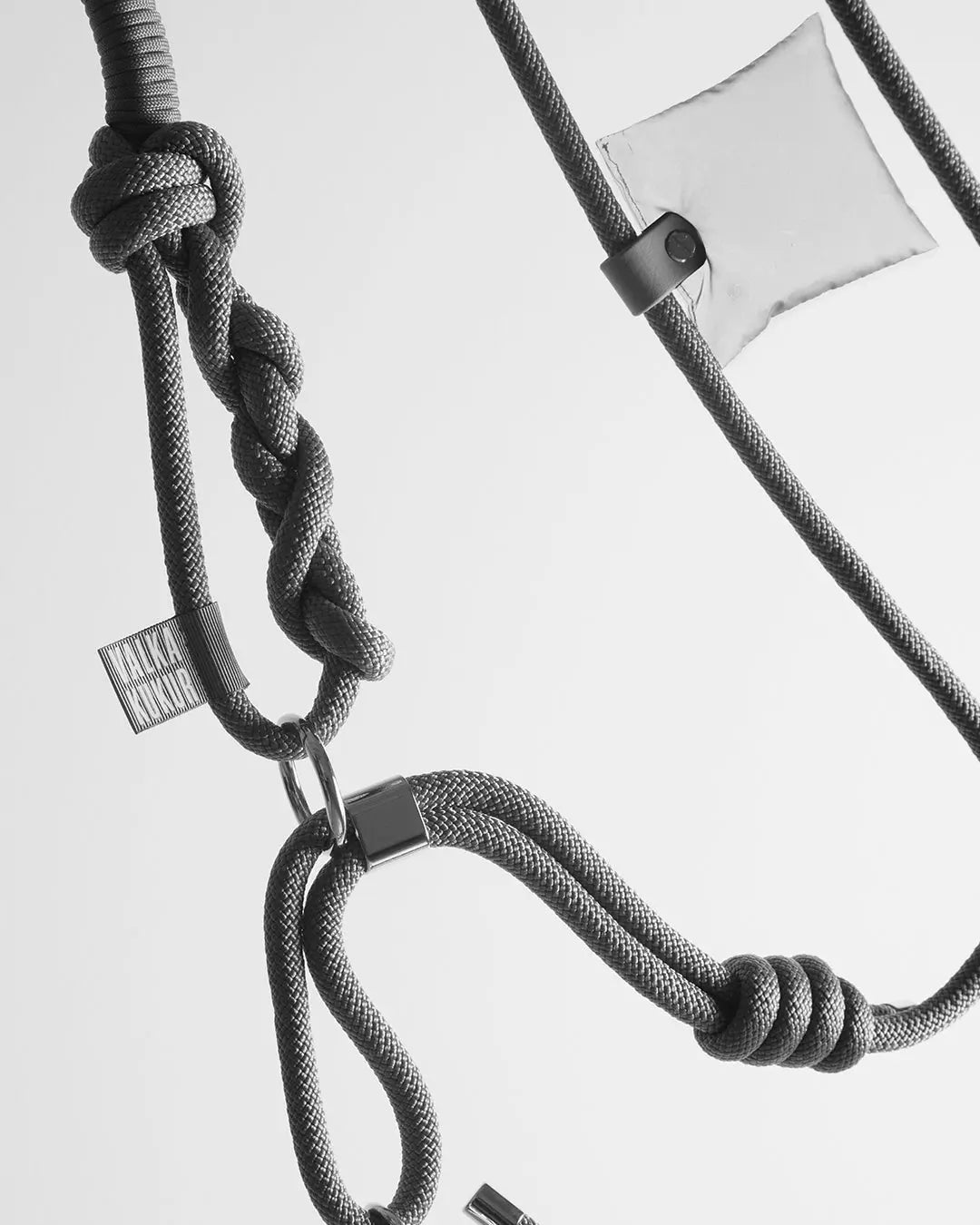 Werewolf Gray Rope Leash - Fluffy Collective