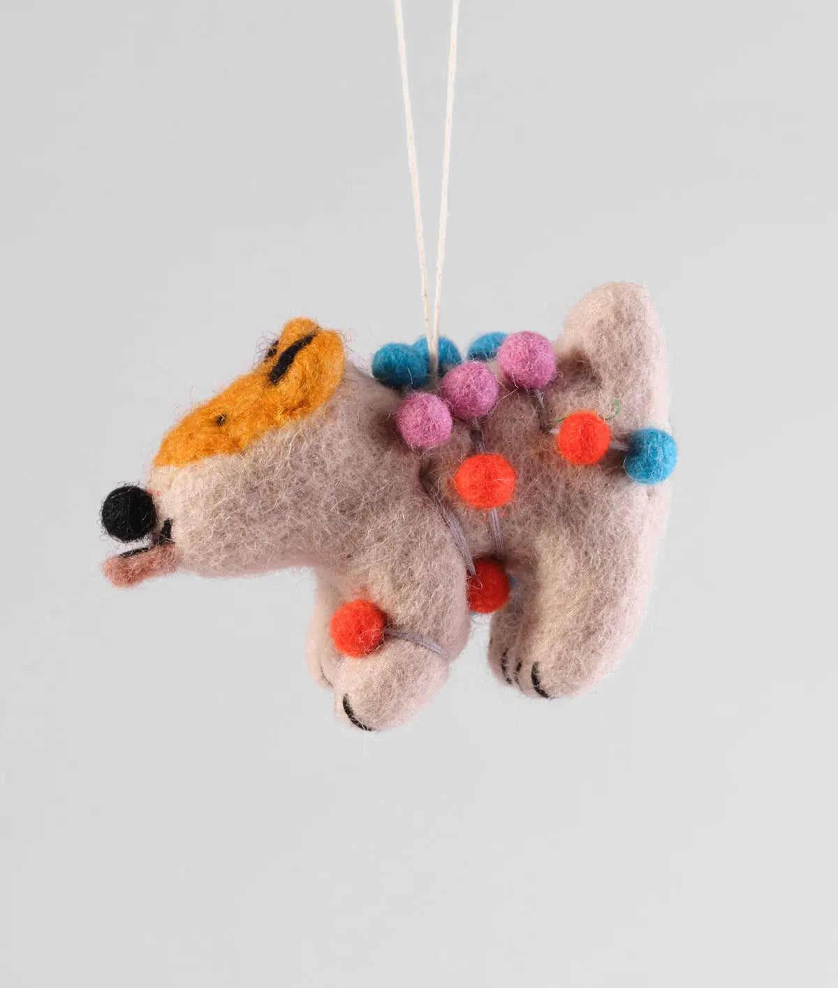 Willa Hanging Felt Christmas Decoration - Fluffy Collective